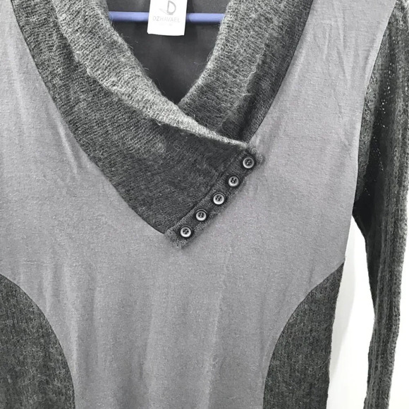 Women's Dzhavael Couture Long Sweater Tunic S Abstract Lagenlook Textile Art - Picture 9 of 11